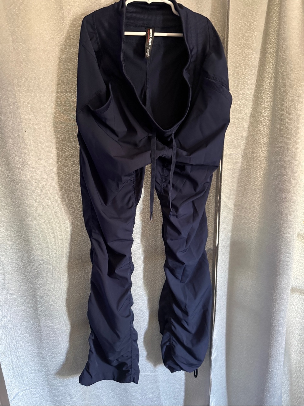 Kirkland Signature Men's Dark Navy Drawstring Joggers